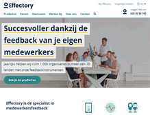 Tablet Screenshot of effectory.nl