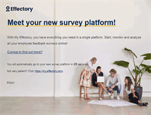 Tablet Screenshot of customer.effectory.com